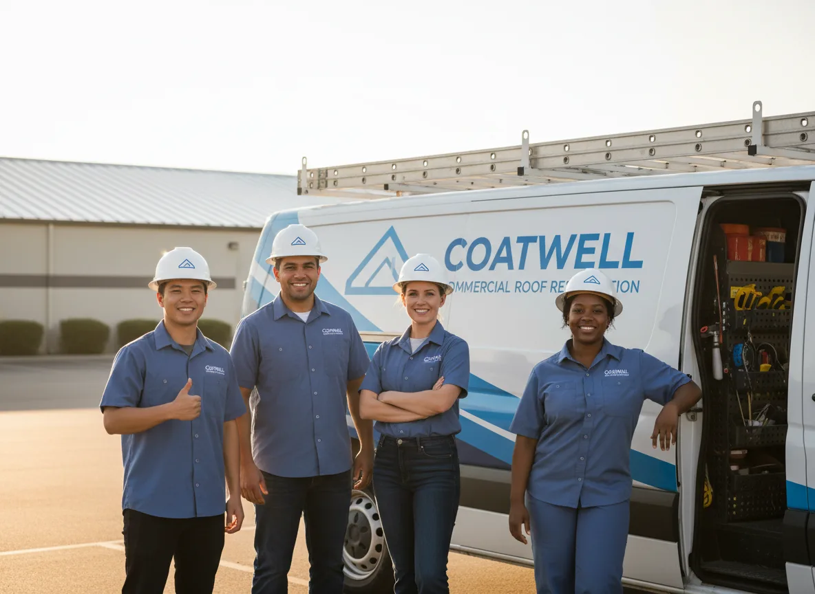 Commercial roof coating company in Willington, CT